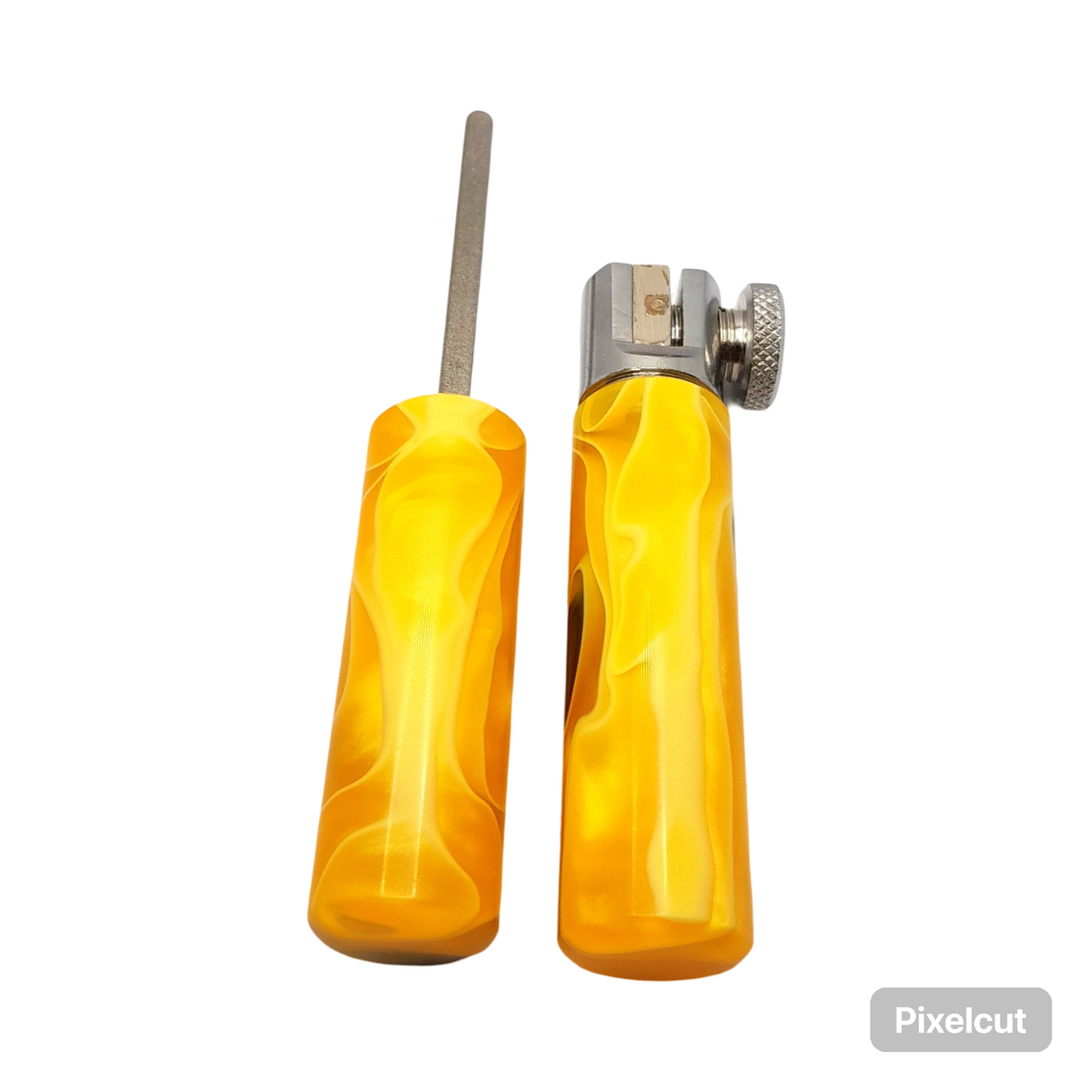 Yellow Marbled Bobbins