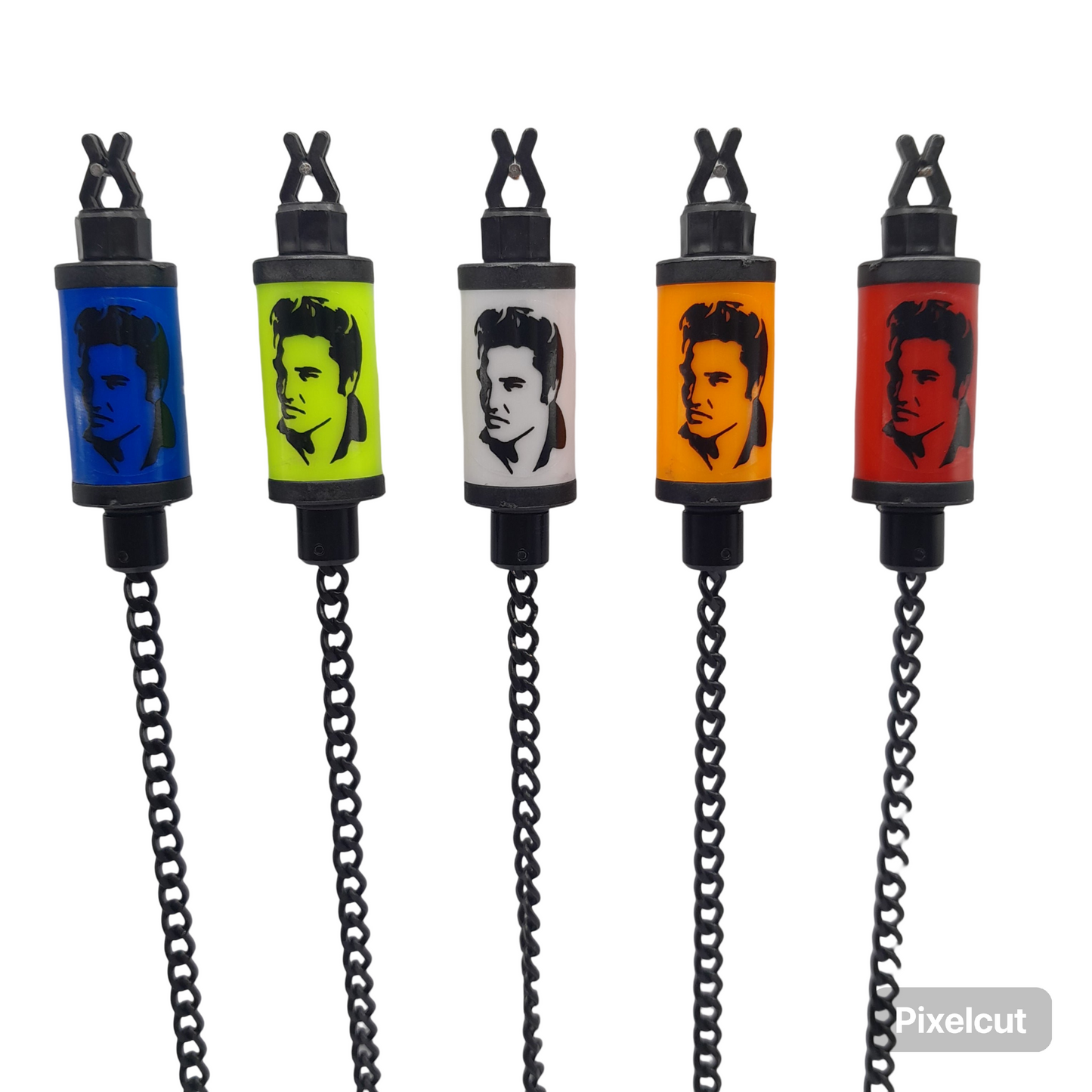 Elvis Presley Bobby's Bobbin, Available In Various Colours With Isotope Lot And Black Chain