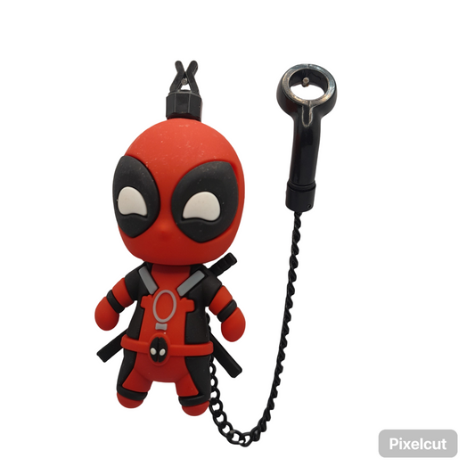 Large Deadpool Character Bobbins