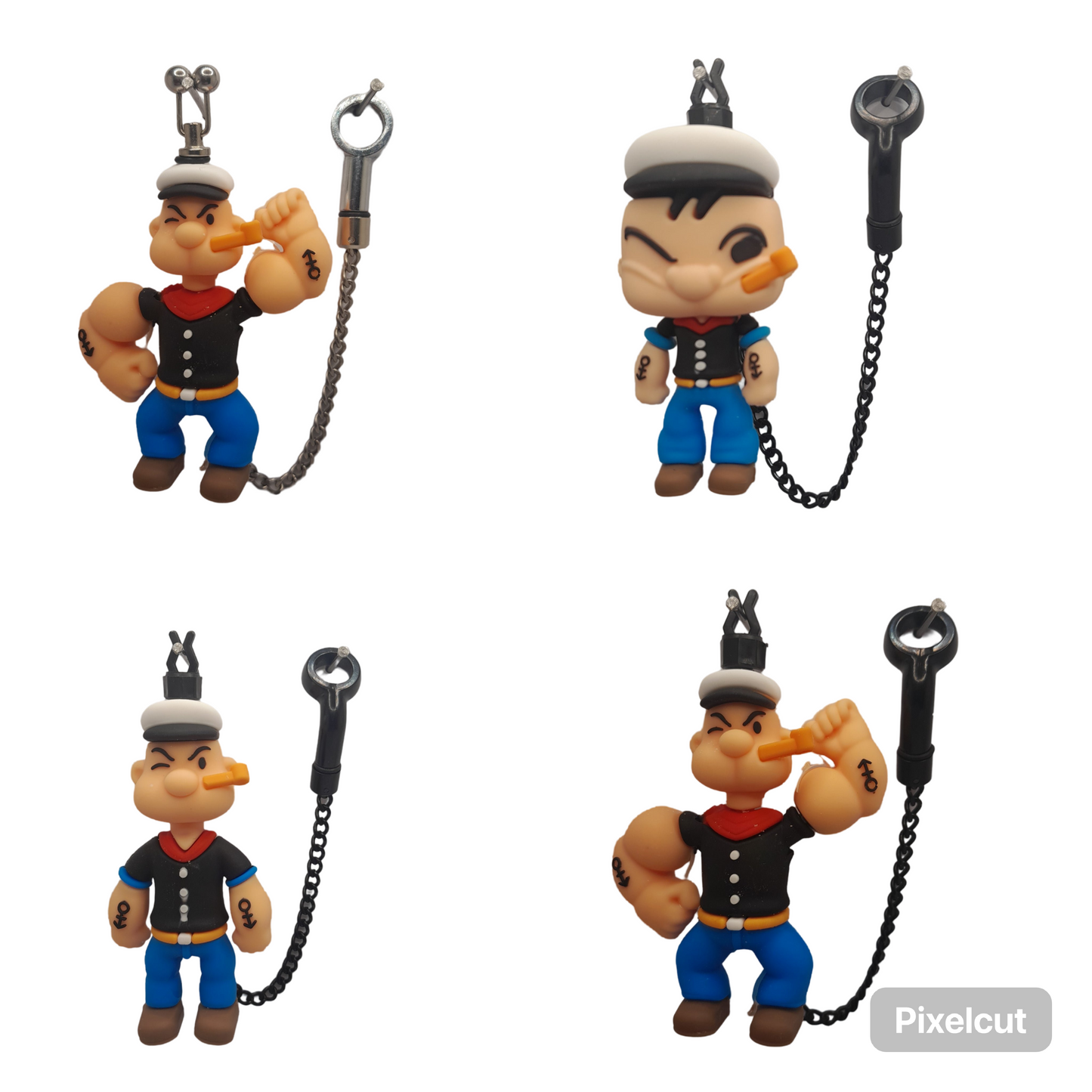 Large Pop Eye Character Bobbins (3 Different Characters Available)