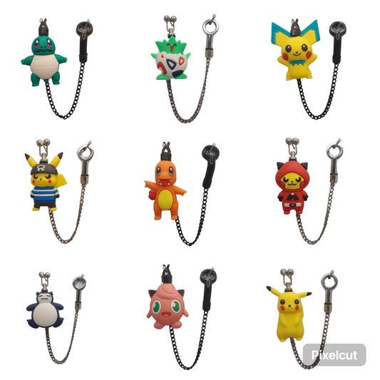 Medium And Large Pokémon Character Bobbins (17 Different Characters Available)