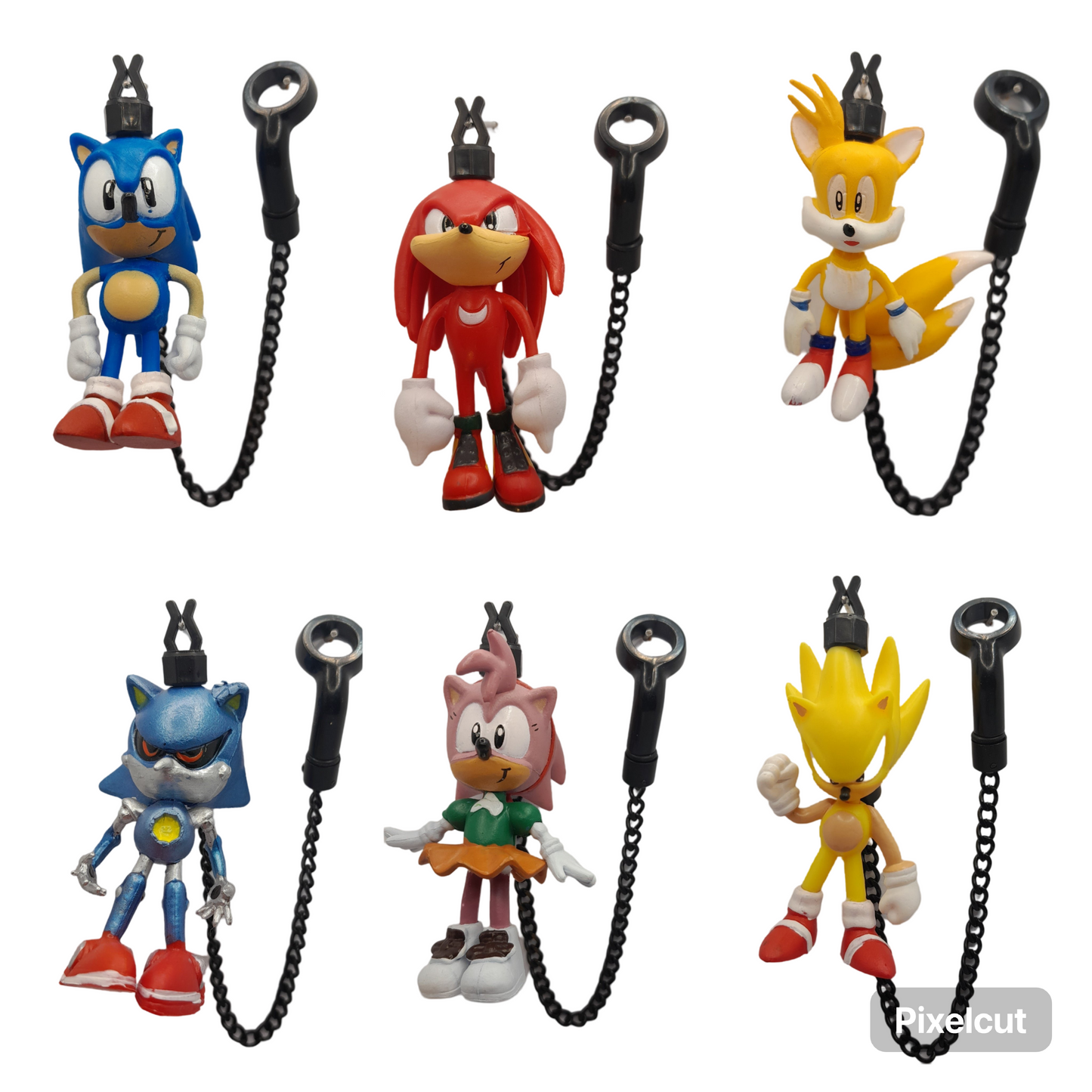 Small And Medium Sonic The Hedgehog Character Bobbins (15 Different Characters Available)