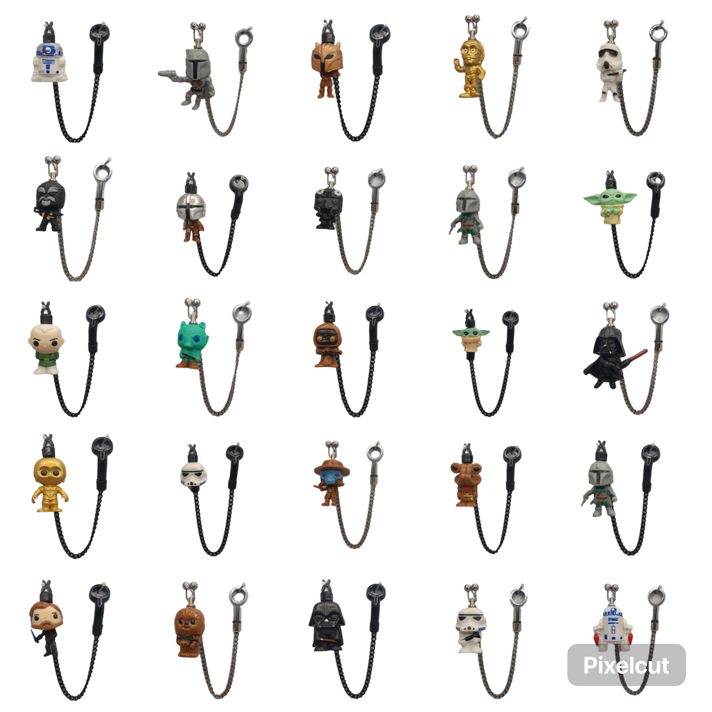 Medium Starwars Star Wars Character Bobbins (25 Different Characters Available)