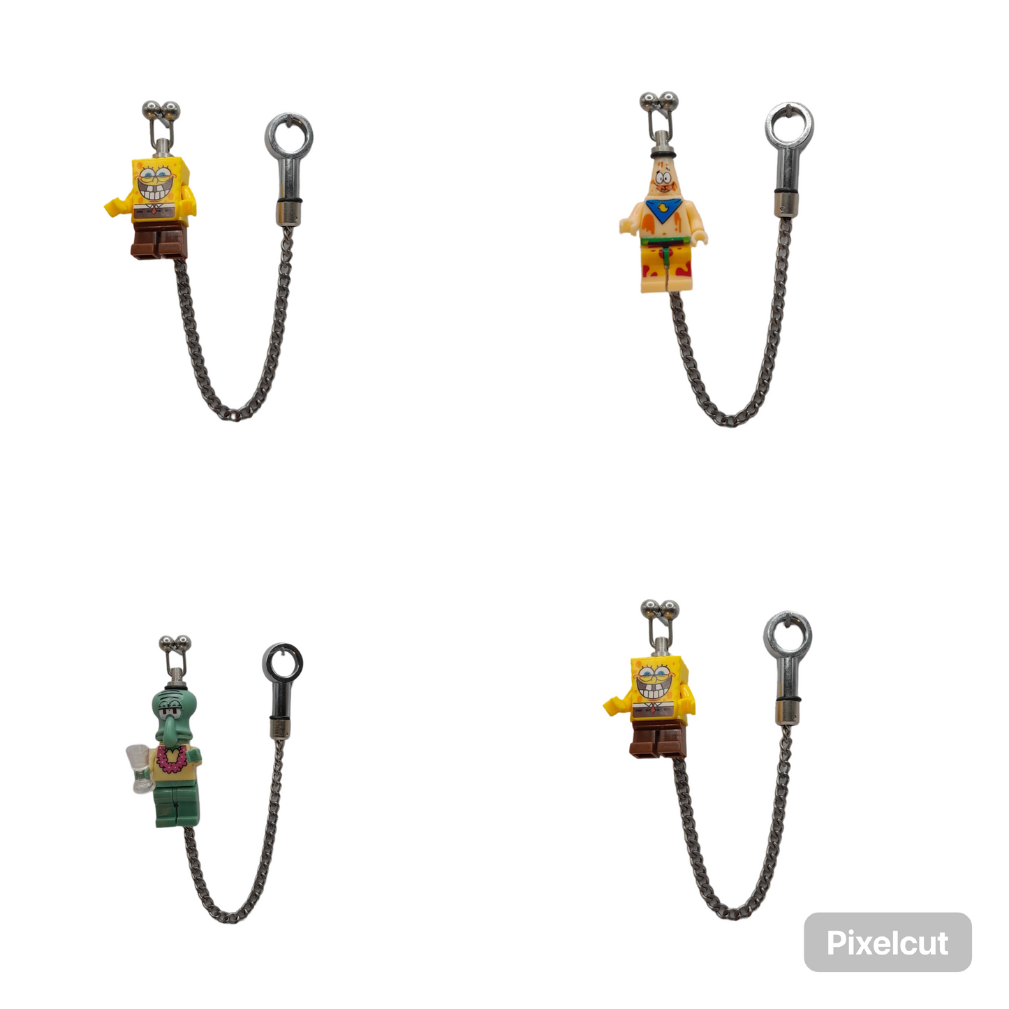 Minifigure Sponge Bob Square Pants Character Bobbins (11 Different Characters Available)