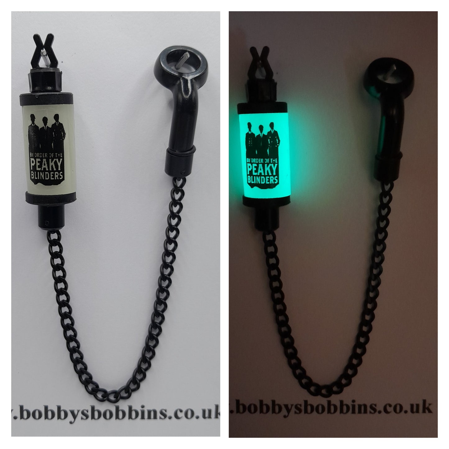 Glow In The Dark Peaky Blinders Bobby's Bobbin With Black Chain